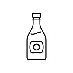 Ketchup vector icon