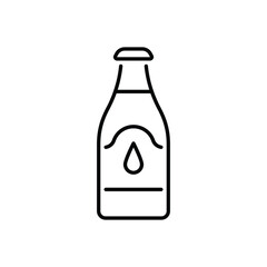 Milk Bottle vector icon