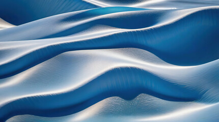 Obraz premium blue silk background