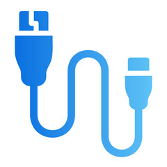 usb sport gradient icon