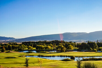 Golf course in northern Spain