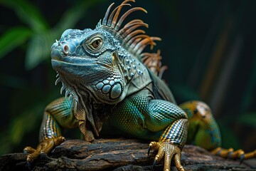 Fototapeta premium Close ups of lizards