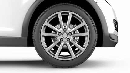 Obraz premium Rawpixel AI generated image of a vehicle wheel car transportation.