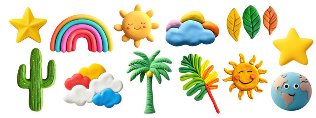 Cute cray object png on transparent background