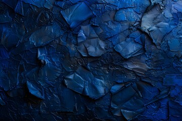 Dark blue grunge background with rough texture