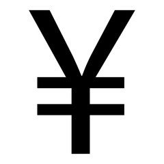 Yen Currency Icon, Simple Icon Vector Design, best used for presentation, application, web and banner