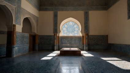 ornaments and interior in Islamic culture