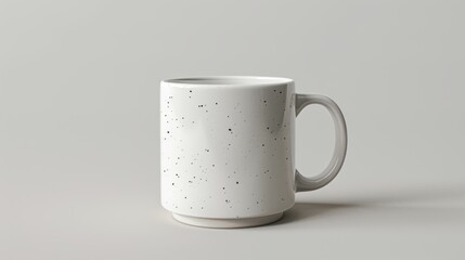 Happy Female Courier Holding Parcel on Yellow Background with Copy Space