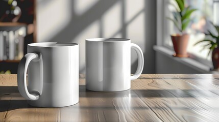 Fototapeta premium Happy Female Courier Delivering Package with Yellow Copy Space Background