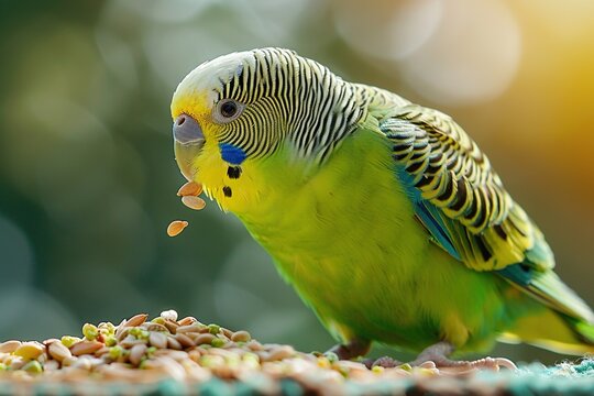 Pet parakeet