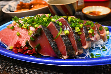 カツオのお刺身