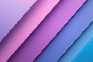 Obraz premium Pink and blue paper with geometric background