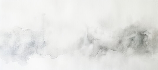 Obraz premium Minimalist White Watercolor Paper Background