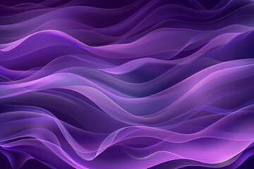 Obraz premium Purple Gradient Abstract, Soft Waves and Shadows