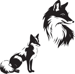 fox silhouette free,Fox Silhouette Stock,Fox Silhouette Vector ,Silhouette Fox Clip Art,silhouette, animal, dog, vector, black, cat, illustration, mammal, pet, animals, wild, isolated, wolf, white, na