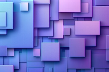Obraz premium Pink and blue paper with geometric background