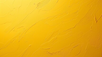 Wall painted yellow.