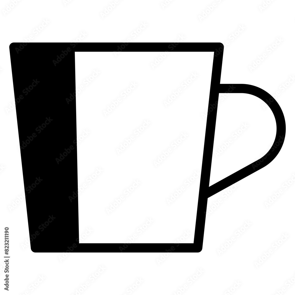 Poster mug icon