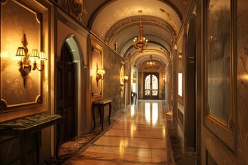 Classical Corridor Interior