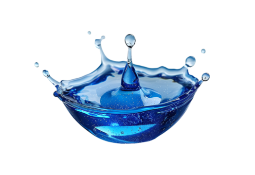 water splash isolated on white - Powered by Adobe