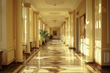 Classical Corridor Interior