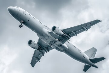 Naklejka premium Airplanes flying in the air