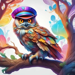 Adventurous owl