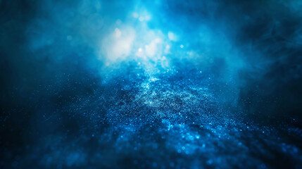 Beautiful abstract universal blurred blue background 