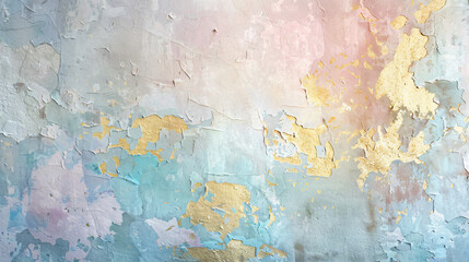 Beautiful abstract wall texture with decorative plaste