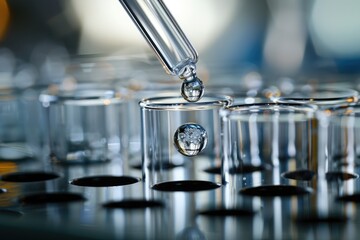 Bottles in the laboratory