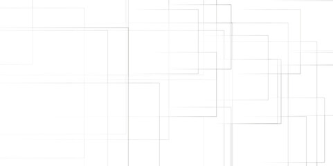 Abstract grey lines on white background with luxury shapes architecture plan. Modern pattern elegant gray line template background.	