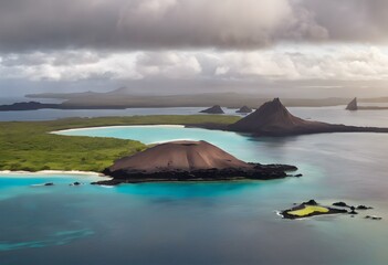 A view of the Galapagos Islands