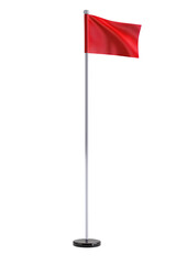 Golf Red Flag Transparent Background