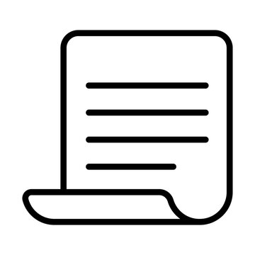 recommend clip art: Paper, data, file, document icon in thin line style Vector illustration graphic design