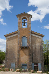 Temple réformé du village Labastide de Virac (Ardèche)