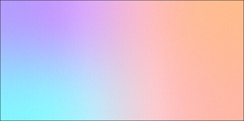 Peach and pink abstract gradient with grain texture vintage noisy decorative background.