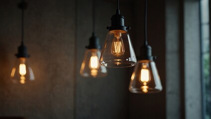 Beautiful hanging lights for interior decor