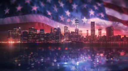 USA independent day and memorial day background