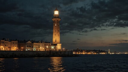 Fototapeta premium modern Alexandria coastline