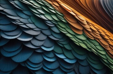 Obraz premium Natural textures abstracted into organic forms, reminiscent of earth and nature