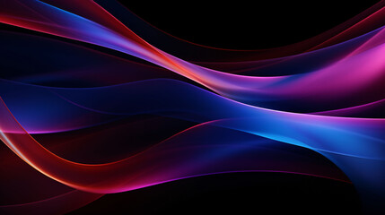 3D rendering wavy line texture, abstract kv main visual business PPT background