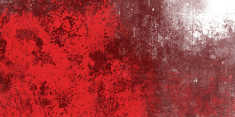 Red abstract concrete wall texture grunge rusty metal overlay isolated vintage vector background.