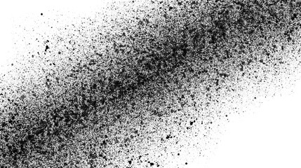 Distressed uneven grunge background. Abstract distressed illustration on transparent background PNG