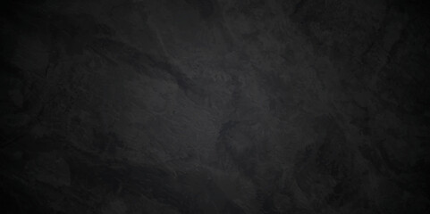 Naklejka premium Dark black slate texture in natural pattern with high resolution for background wall. Black abstract grunge background. Dark rock texture black stone. Background of blank natural aged blackboard wall.
