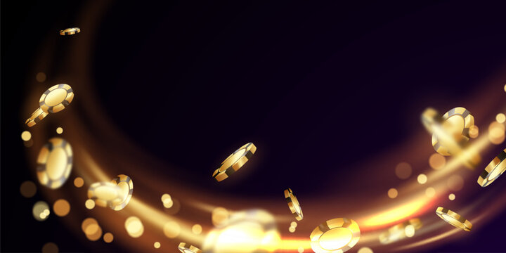 casino background vector illustration for gambling poster banner elegant design