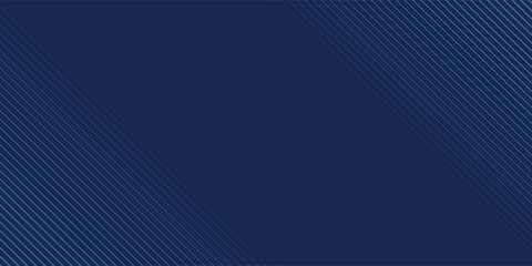 Blue background. Vector abstract, science, futuristic, energy technology concept. Digital image of light rays, stripes lines with blue light over dark blue