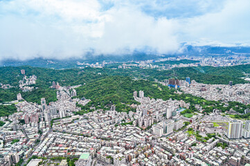 台湾の台北の街並み