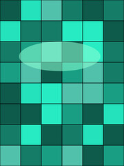 Geometric abstract background. Composition of simple geometric shapes. For use in presentations, flyers and leaflets, business cards, lendings, website design. Vector.