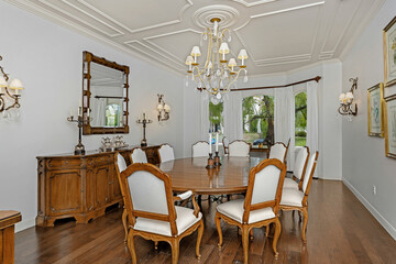 Interior shot of a luxury home in Calabasas, California.
