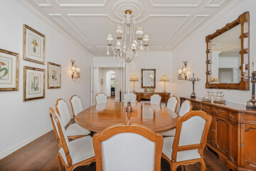 Interior shot of a luxury home in Calabasas, California.
